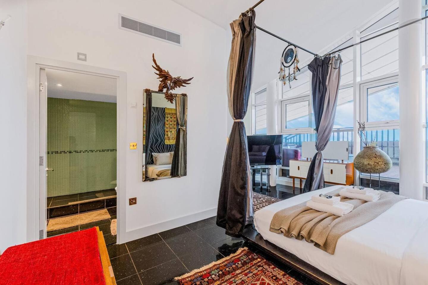 London Canary Wharf Riverside Penthouse Apartment Esterno foto